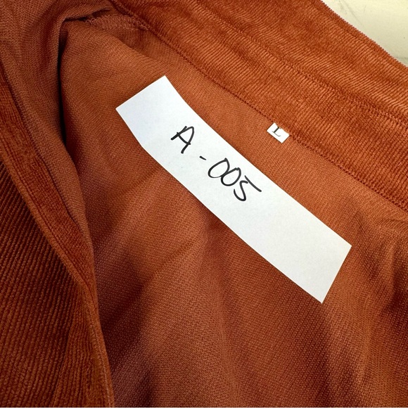Rust Button-Up Shirt - Picture 5 of 5